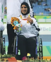  ?? Getty ?? Sara Al Senaani will be looking to add to her 2016 Rio Paralympic Games bronze medal