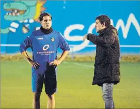  ?? FOTO: MANEL MONTILLA ?? Juanto Ortuño Ya entrena a las órdenes de Gerard Albadalejo en el Lleida