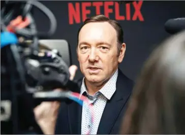  ?? NICHOLAS KAMM/AFP ?? Actor Kevin Spacey arrives for the season four premiere screening of the Netflix show Washington, DC, on February 23, 2016. in