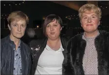  ??  ?? Marie Molyneaux, Eileen O’Shea and Helen Downey pictured at Recovery Haven’s ‘Evening of Sporting Greats’ at Ballyroe Heights Hotel in Tralee on Friday evening.