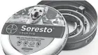  ?? PROVIDED BY CHEWY ?? Since Seresto flea and tick collars were introduced in 2012, the EPA has received reports of at least 1,698 related pet deaths.