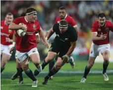  ?? David Davies /PA ?? Jamie George, left, all of whose 17 caps for England have come off the bench, is in form for British & Irish Lions