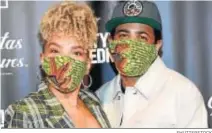  ?? SHUTTERSTO­CK ?? Daveed Diggs y Emmy Raver-Lampman, en el ‘photocall’.