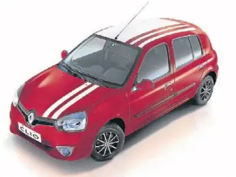  ??  ?? Renault Clio Mío. Buen rendimient­o del chico del rombo: en octubre se vendieron 2.814 unidades.