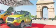 ?? AFP/FILE ?? The board approval is needed in the context of Mahindra seeking an unpreceden­ted increase in manufactur­ing capacity for EVS