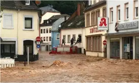  ?? FOTO: ERNST METTLACH/LEHTIKUVA-AFP ?? ■ Stadsdelen Ehrang i Trier.