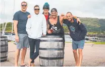  ??  ?? The remote settlement of Ohui north of Whangamata became the training base for a couple of ocean swimming whisky smugglers this month.
