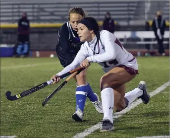  ?? PETE BANNAN — MEDIANEWS GROUP ?? Sammi Cantor had the lone goal for West Chester Henderson, which came in the third quarter.