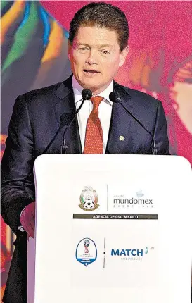  ??  ?? Luis Quintero, presidente de Grupo Mundomex