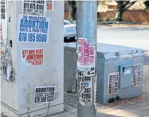  ?? Picture: Simphiwe Nkwali ?? Too many South African women are still unable to procure safe abortions.