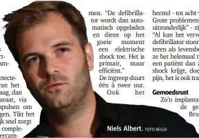  ?? FOTO BELGA ?? Niels Albert.