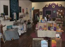  ??  ?? The Spirit Holistic Center in Boyertown opened in 2016. In addition to selling products, the owner holds several regular events at the space, including rituals.