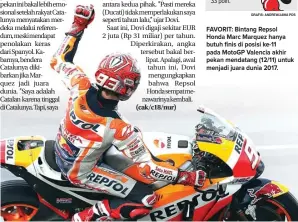  ?? GRAFIS: ANDREW/JAWA POS MOTOGP ??