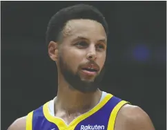  ?? CHRIS GRAYTHEN / GETTY IMAGES ?? Golden State’s Stephen Curry says there’s “a lot of hate” on both sides of American electoral politics and that “throwing fire at everything” should cease.