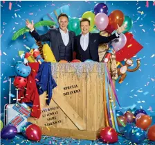  ?? ?? Fun and games Ant & Dec return with the entertainm­ent show