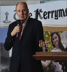  ?? Ivan Yates, guest speaker at The Kerryman Business Awards at the Ballygarry House Hotel on Friday night. ??