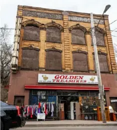  ?? ?? John Golden and his wife Anna have owned the Golden Treasures store in Braddock for more than 20 years.