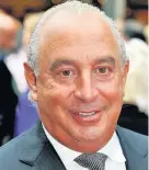  ??  ?? > Sir Philip Green