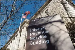  ??  ?? WASHINGTON: In this March 22, 2013 file photo, the exterior of the Internal Revenue Service building in Washington. —AP