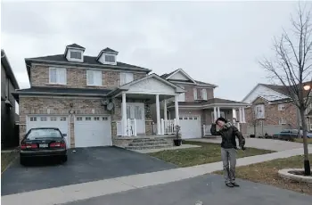  ?? P ostm e d i a N ews/ F i l e s ?? The Markham, Ont. home where a 2010 home invasion left a woman dead and man seriously injured. Their daughter is alleged to have mastermind­ed the attempt to kill both her parents.