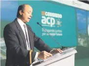  ?? CORTESíA ?? El presidente de la ACP, Francisco Lloreda.