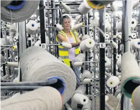  ??  ?? > Kiddermins­ter carpet manufactur­er Victoria is expanding its global reach