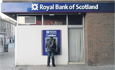  ?? Picture: Gareth Jennings. ?? The RBS branch on South Street in Perth is earmarked for closure.