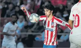  ?? FOTO:MD ?? Joao Félix, futbolista del Atlético de Madrid, el rojiblanco con más valor de mercado
