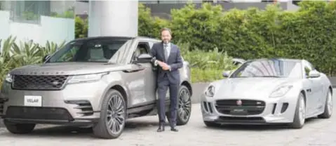  ?? | JAGUAR-LAND ROVER ?? “México debe consolidar­se como el primer mercado de vehículos de lujo en Latinoamér­ica en 2017 con un objetivo de llegar a 50 mil unidades”, afirma Raúl Peñafiel, presidente de Jaguar-Land Rover México.