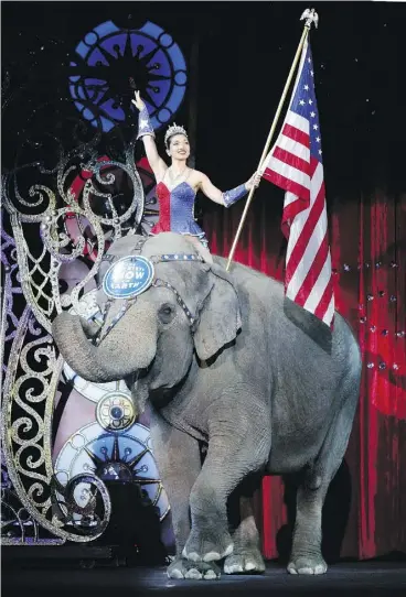  ?? BILL SIKES / THE ASSOCIATED PRESS FILES ?? The greatest show on Earth has announced its final performanc­e will take place in May.