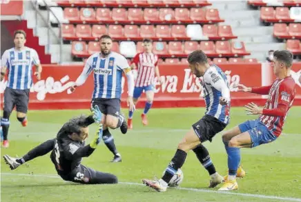  ?? //LALIGA ?? El Espanyol, incapaz de doblegar al Sporting, se llevó un solo punto que fue poco rédito ya que el Mallorca aumenta su ventaja