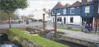  ?? Picture: Gary Browne FM4679654 ?? The plan for outdoor seating at the Miller’s Arms pub was withdrawn before an applicatio­n was even made