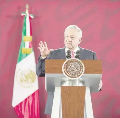  ?? BLOOMBERG ?? El plan de desarrollo de López Obrador para México incluye una nueva refinería de petróleo.