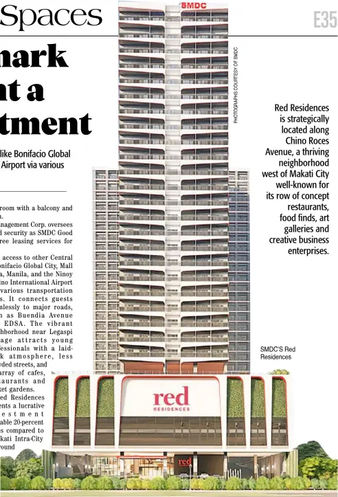  ?? ?? SMDC’S Red Residences