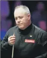  ??  ?? JOHN HIGGINS: Scored the first 147 maximum at the Crucible since 2012.