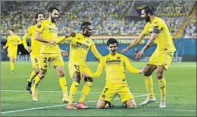  ?? FOTO: GETTY ?? Gerard Moreno marcó su sexto gol en la Europa League y el 25º de la temporada