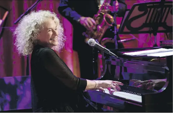  ?? THE ASSOCIATED PRESS/FILES ?? Carole King had to leave the first read-through of Beautiful, saying, “I can’t watch my life played out before me.”