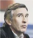  ??  ?? Steve Coogan said he had a ‘Philomena moment’