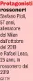  ?? GETTY ?? Protagonis­ti rossoneri Stefano Pioli, 57 anni, allenatore del Milan dall’ottobre del 2019 e Rafael Leao, 23 anni, in rossonero dal 2019