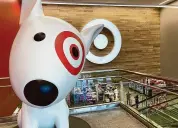  ?? Rob Ryser/Hearst Connecticu­t Media ?? The upper-level entrance to Target at Danbury Fair, in April in Danbury. The mall saw an increase in shopper traffic the first full week Target was open, even as the next nearest Target store on the Bethel-Danbury line saw shopper visits drop.