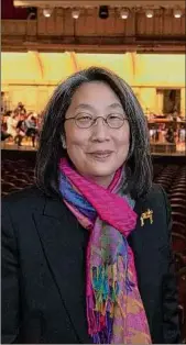  ?? ?? Anna Kuwabara is the executive director of the Albany Symphony Orchestra.