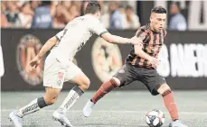  ?? /TWITTER ATLANTA UNITED. ?? Las Águilas cayeron ante los estadounid­enses en la final de la pasada Copa de Campeones.