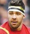  ??  ?? Angry: Rhys Webb