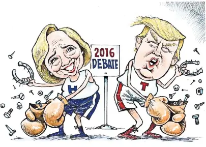  ?? PREPARATIV­OS Dave Granlund ??