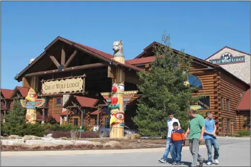  ?? TONY RICCIUTO Niagara Falls Review ?? It should be business as usual for the Great Wolf Lodge in Niagara Falls. It is a franchise owned and operated by the Jim Pattison Group. Great Wolf Resorts in the United States has been acquired by Apollo Global Management.