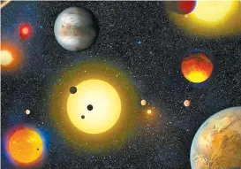  ?? NASA/REUTERS ?? El sistema solar impone sus ritmos y sus tiempos.
