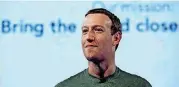  ?? [AP PHOTO] ?? Facebook CEO Mark Zuckerberg speaks during preparatio­n for the Facebook Communitie­s Summit in Chicago.