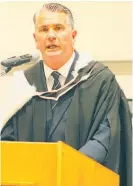  ?? ?? Te Awamutu College principal Tony Membery.