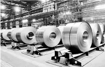  ??  ?? India’s estimated crude steel production was 8.7 million tonnes in March this year, down 13.9 per cent over March 2019, according to the World Steel Associatio­n