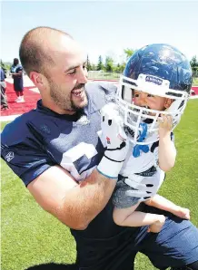  ?? CRAIG ROBERTSON ?? Jeff Keeping, president of the CFL Players Associatio­n, says the league’s threat to hold back paying off-season bonuses until a new collective bargaining agreement is struck is an “aggressive” and “short-sighted” bargaining ploy.